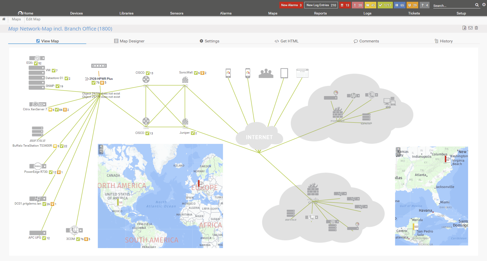 Paessler_PRTG_Map-Network