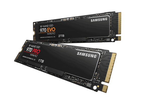 Samsung kondigt SSD’s 970 PRO en EVO aan