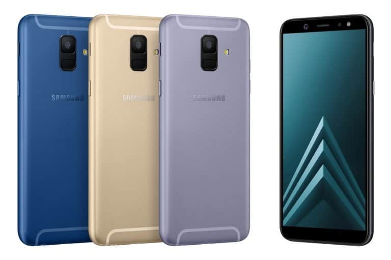 Samsung lanceert twee nieuwe smartphones: de Galaxy A6 en A6+