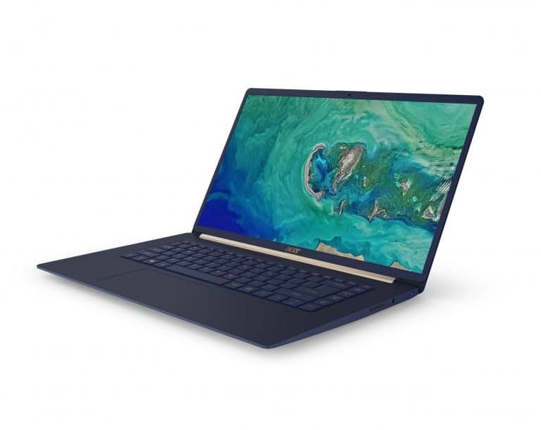 Acer lanceert erg lichte 15,6-inch laptop Swift 5