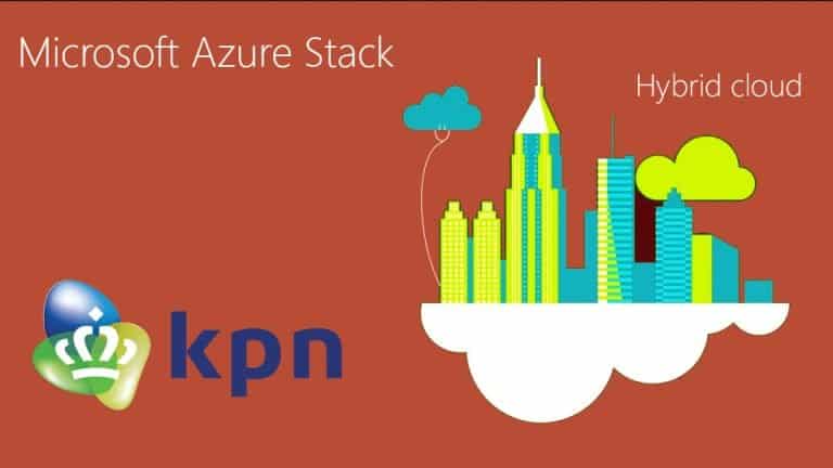 KPN breidt Azure dienstverlening uit met Azure Stack