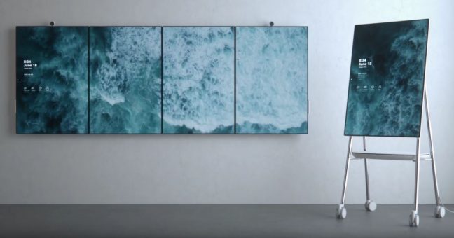 Microsoft toont Surface Hub 2 voor het kantoor van de toekomst