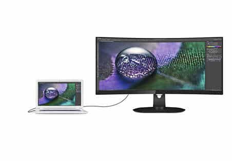 Philips onthult QHD-monitoren van 34-inch en 27-inch met USB-C docking