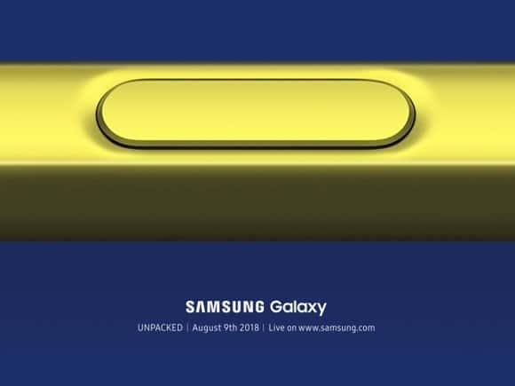 Samsung bevestigt onthulling in Galaxy-lijn op 9 augustus