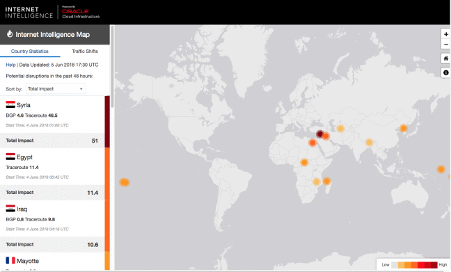 Oracle brengt online bedreigingen in realtime in kaart