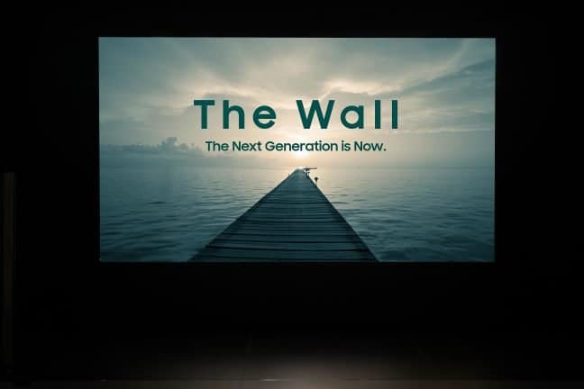 Samsung brengt modulair MicroLED-display The Wall Professional naar Nederland