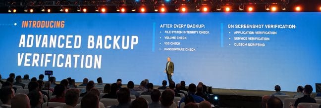 Datto Advanced Backup verification