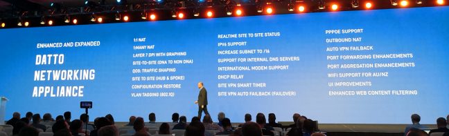 Datto appliance features