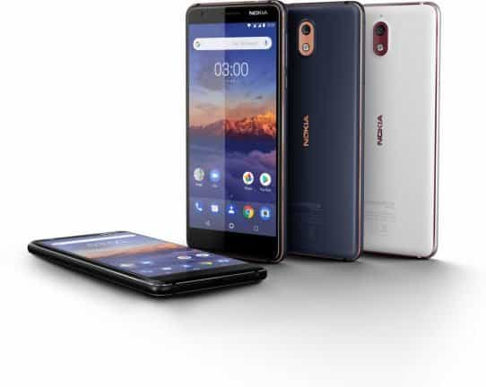 Nokia 3.1 verschijnt volgende week in Nederland