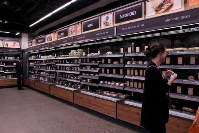 Amazon Go binnen