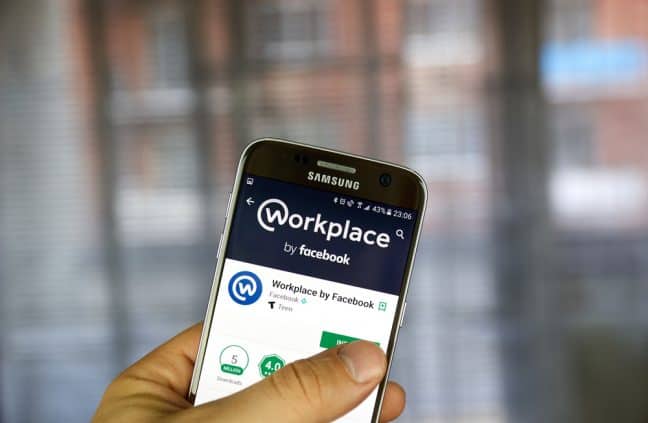 Facebook Workplace krijgt algoritmische feed en beveiligingscontrole