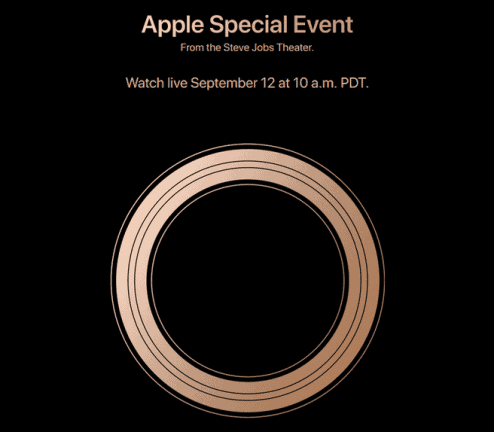 Apple presentatie 12 september 2018