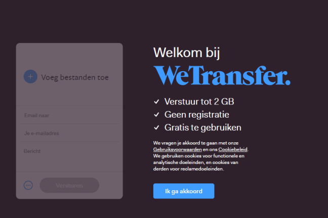Nederlands techplatform WeTransfer komt in Italiaanse handen