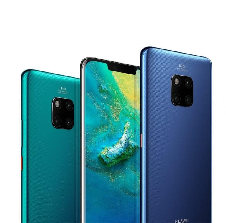 Huawei Mate 20 Pro heeft vingerafdruksensor in het scherm en Android Enterprise