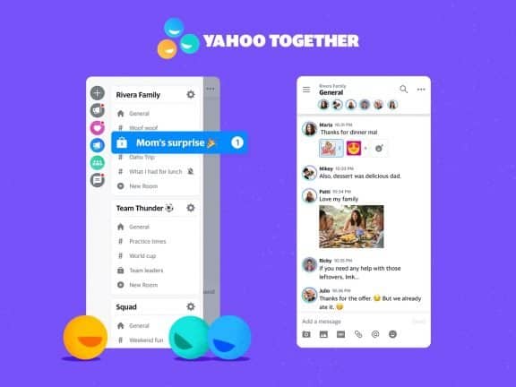 Yahoo komt met nieuwe chatapp gericht op groepsgesprekken