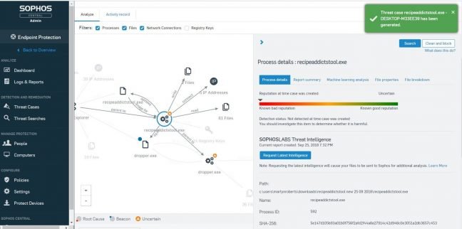 Sophos breidt Intercept X Advanced uit met detectie- en responstools