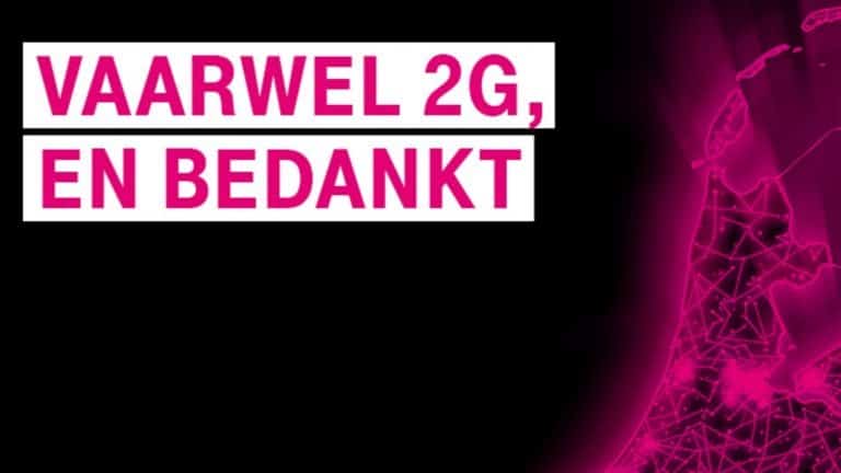 T-Mobile haalt in november 2020 zijn 2G-netwerk offline