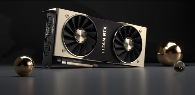 Nvidia kondigt monsterlijke RTX Titan aan met 24 GB GDDR6