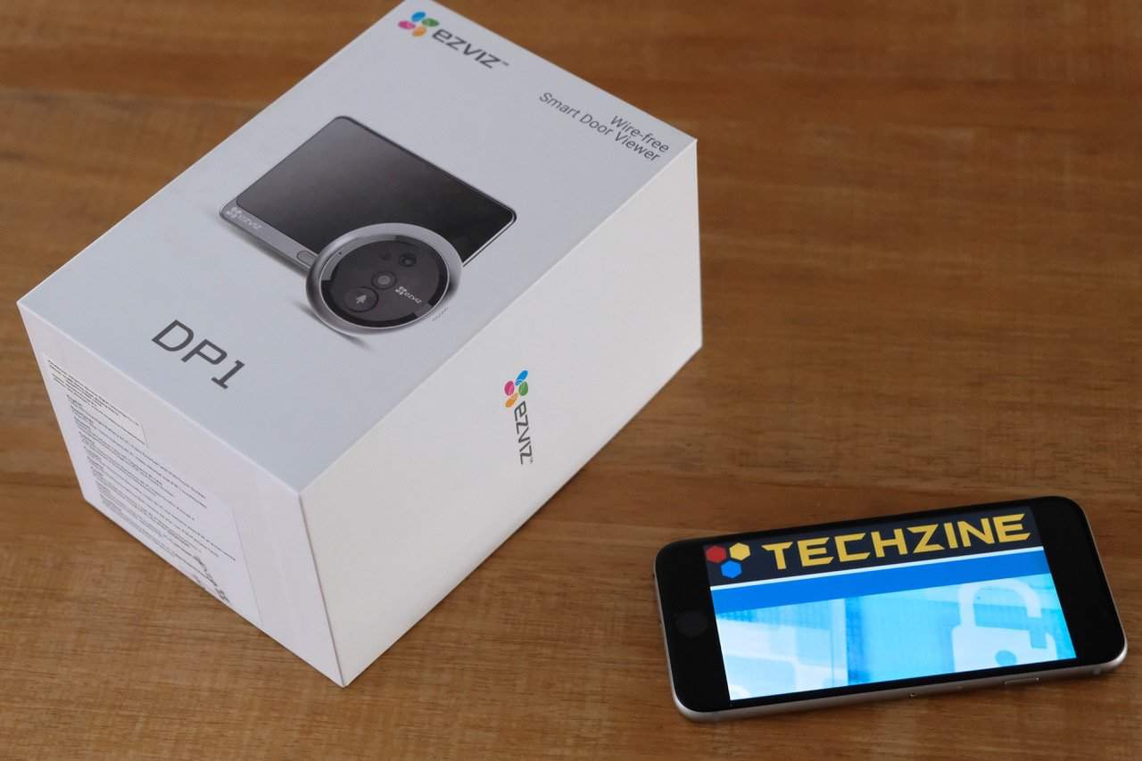 Review EZVIZ DP1 Smart Door Viewer Techzine.nl
