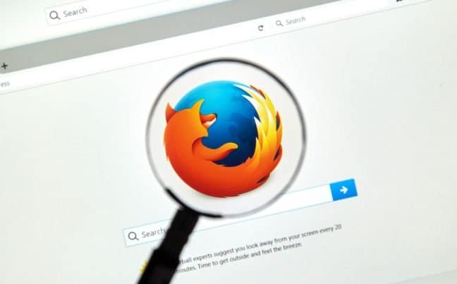 Zoekfunctie in Firefox gaat markeringen op scrolbalk plaatsen