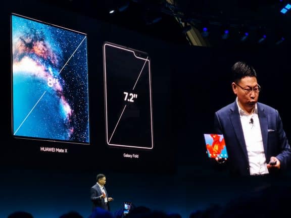 Huawei lanceert opvouwbare 5G-smartphone Mate X