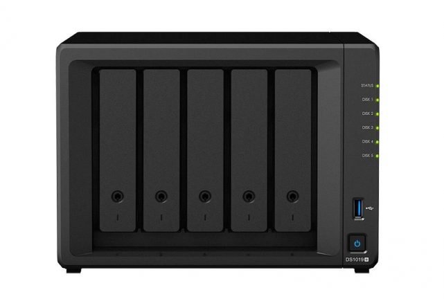 Synology lanceert DS1019+: 5 bays en extra m.2-aansluitingen