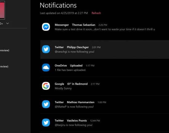 Android-notificaties Windows 10