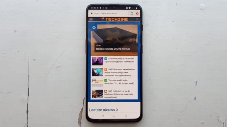 Review OnePlus 6T – zeer strakke toptelefoon