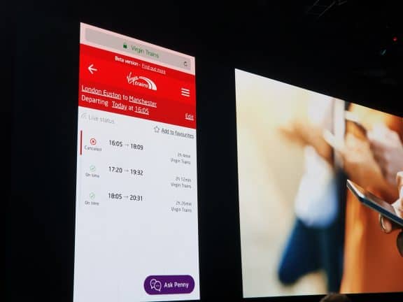 ServiceNow Virgin Trains