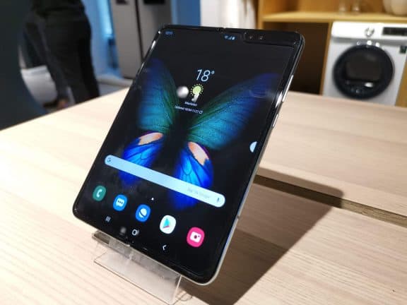 Samsung lanceert opvouwbare telefoon Galaxy Fold in september