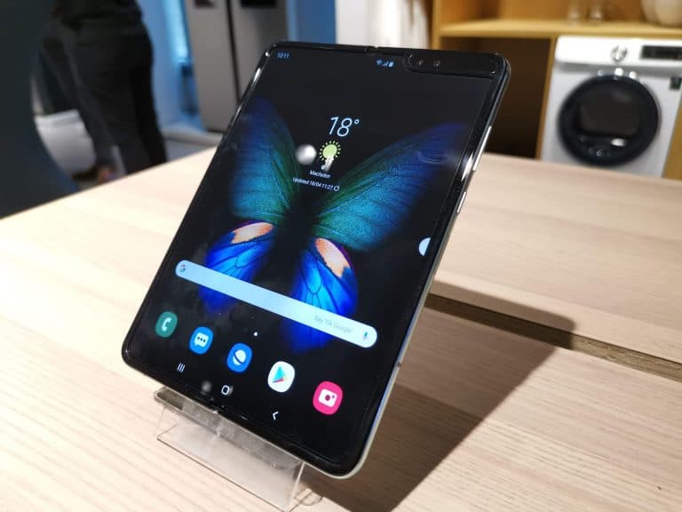 Lancering Samsung Galaxy Fold op de lange baan