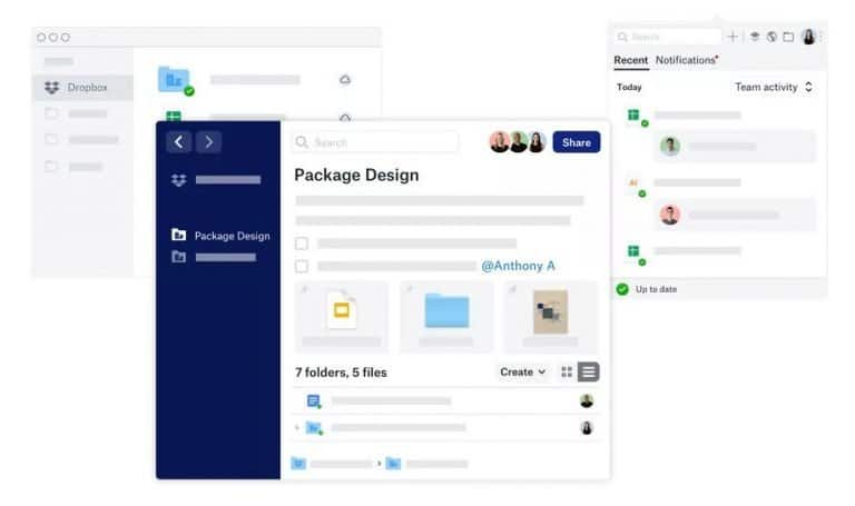 Dropbox krijgt nieuw ontwerp en nieuwe functies