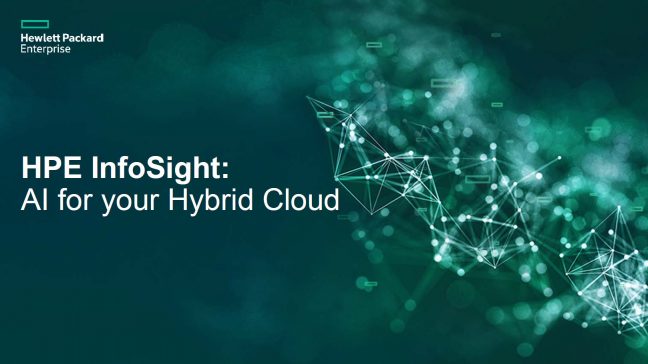 HPE InfoSight leidt uiteindelijk naar autonomous datacenter