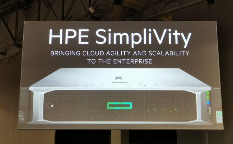 HPE SimpliVity (hyper-converged infrastructure) bespaart 90 procent aan opslagcapaciteit