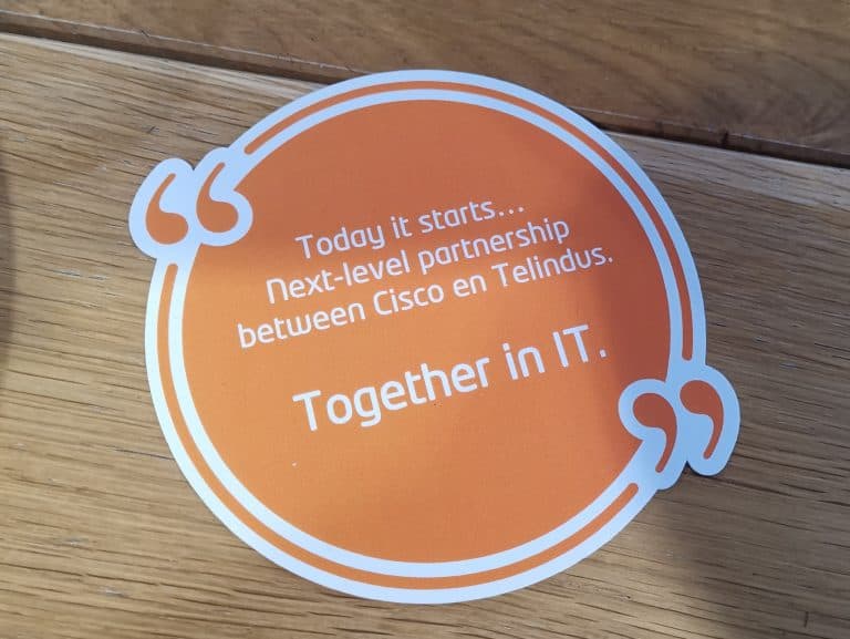 Cisco en Telindus starten “Together in IT” om klanten beter te bedienen