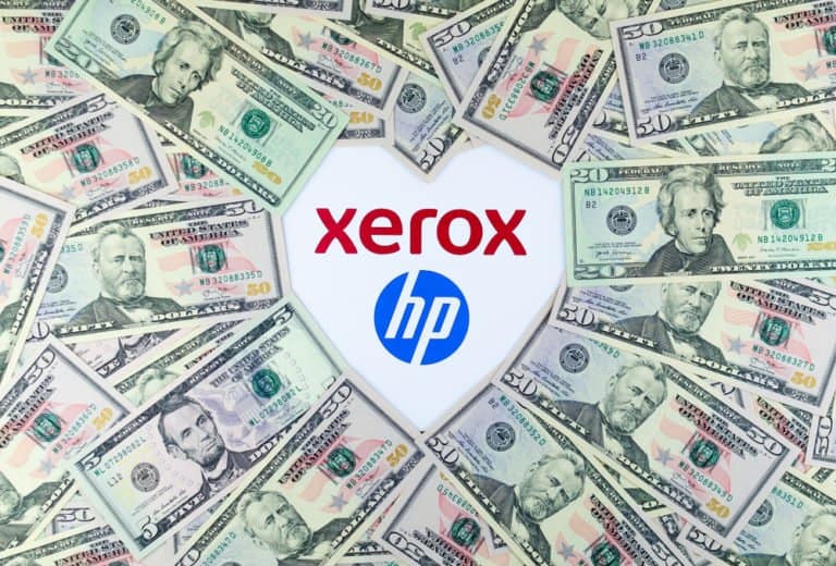 HP komt met rechtenplan voor aandeelhouders tegen overname Xerox