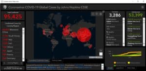 Hackers verspreiden malware met neppe coronavirus-wereldkaart