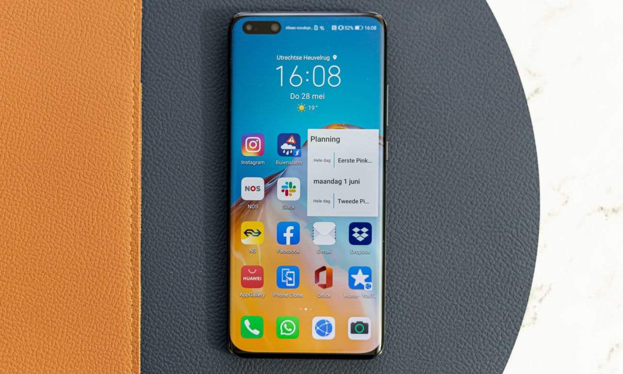 Huawei P40 Pro review voorkant