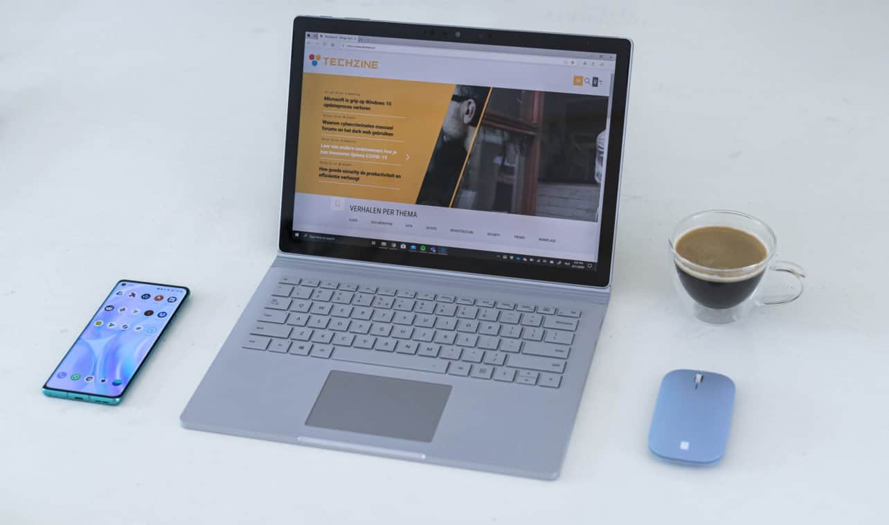 Microsoft Surface Book 3 uitgelicht