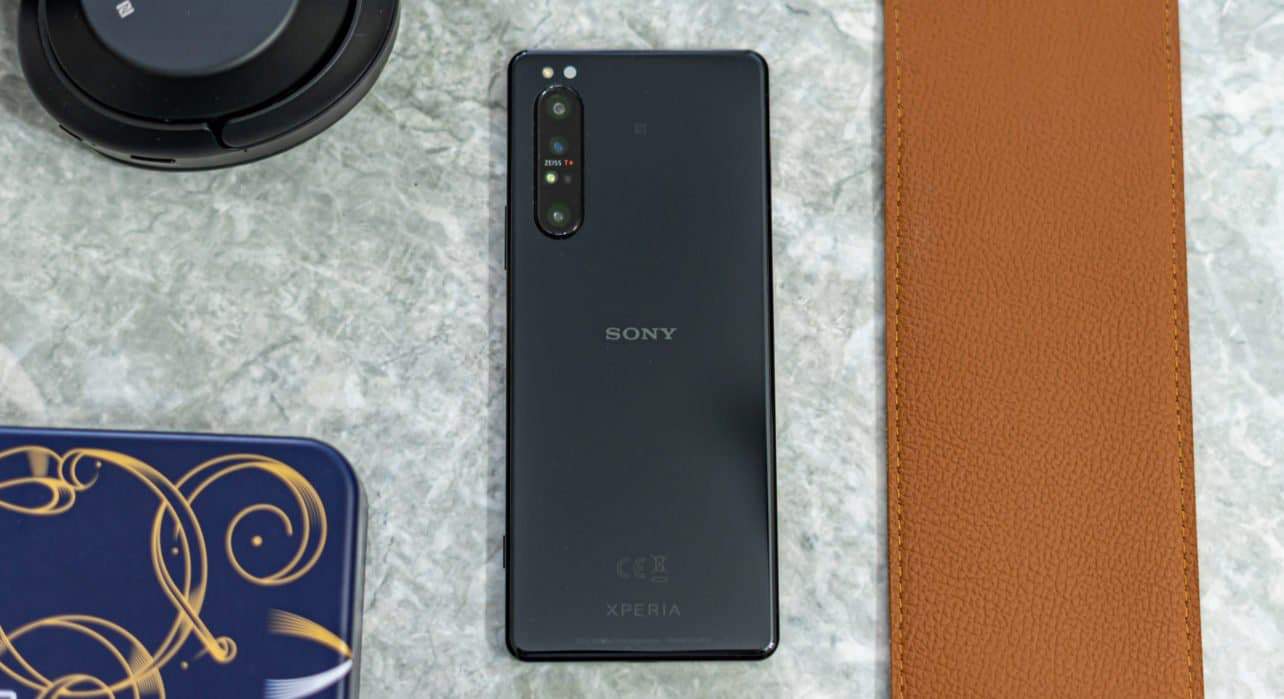 Sony Xperia 1 II achterkant Sony Xperia 1 II achterkant