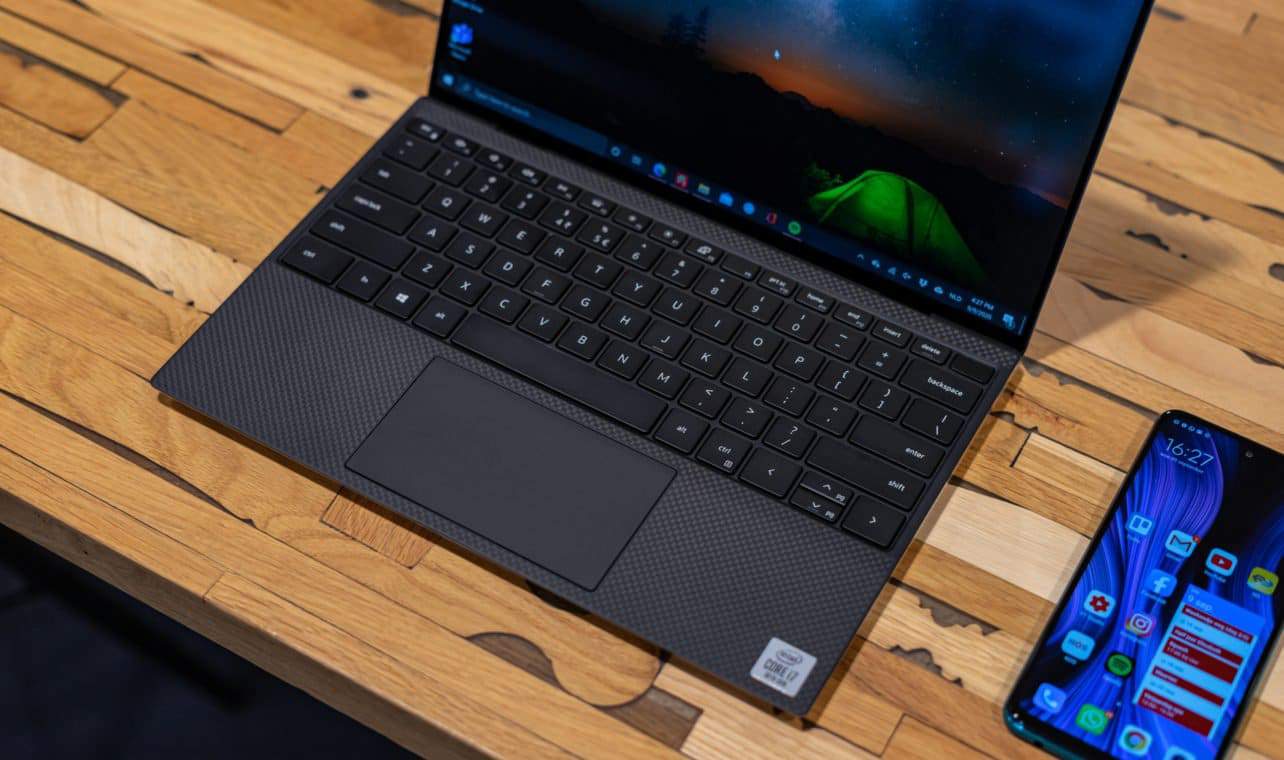 Dell XPS 13 2020 review toetsenbord