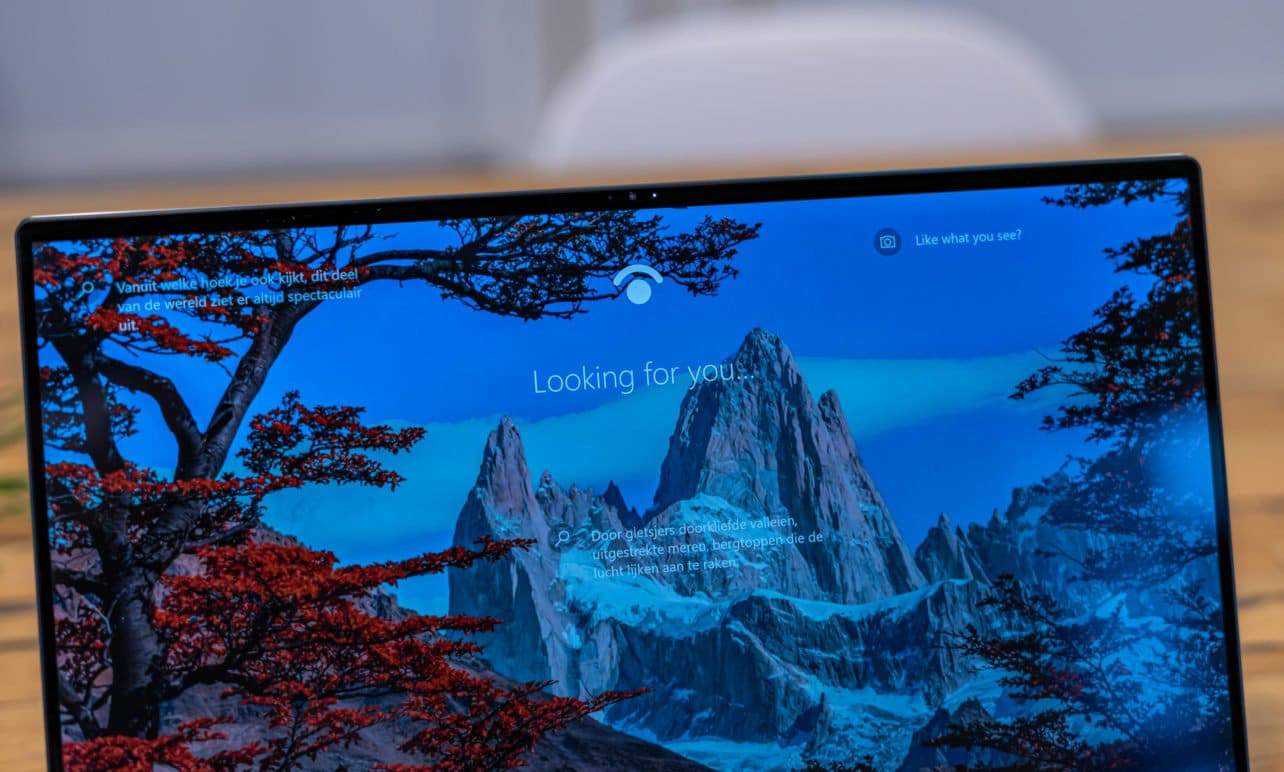 Dell XPS 13 2020 Windows Hello