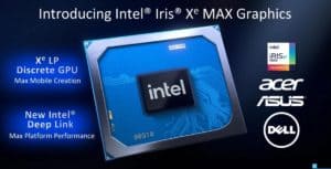 Intel kondigt snelle Iris Xe Max-gpu voor laptops aan