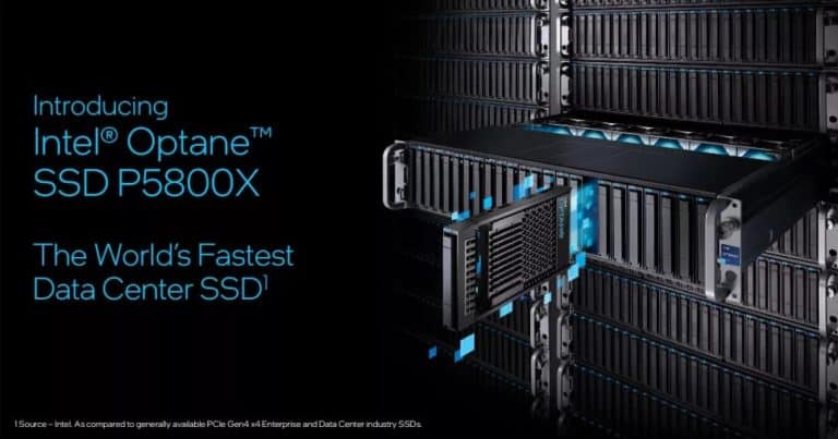 Intel kondigt snelste Optane datacenter-ssd aan