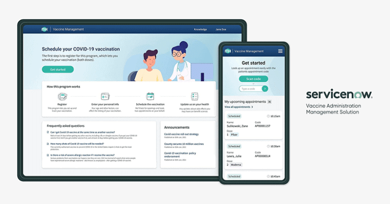 ServiceNow brengt tool uit voor hulp bij vaccinatieprogramma’s