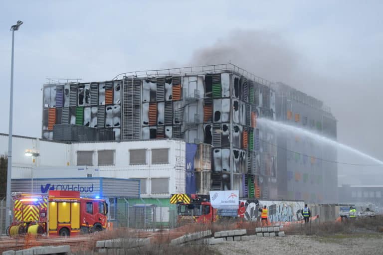 Groot datacenter in Frankrijk afgebrand