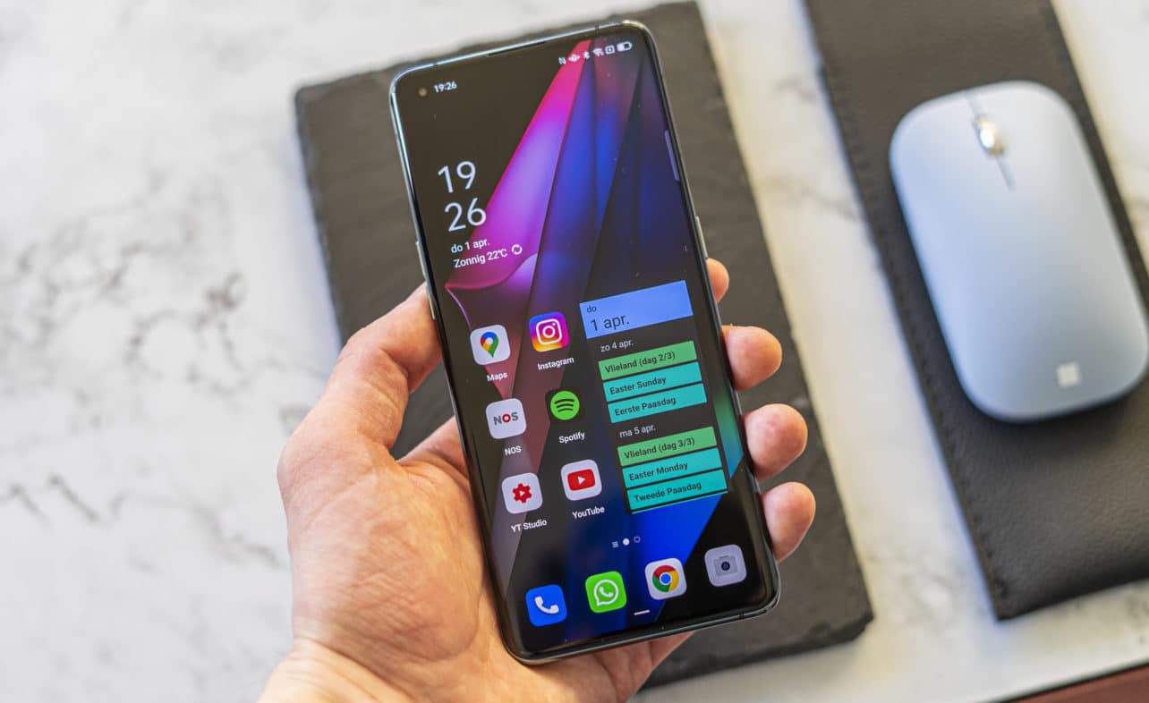 Oppo Find X3 Pro review in hand