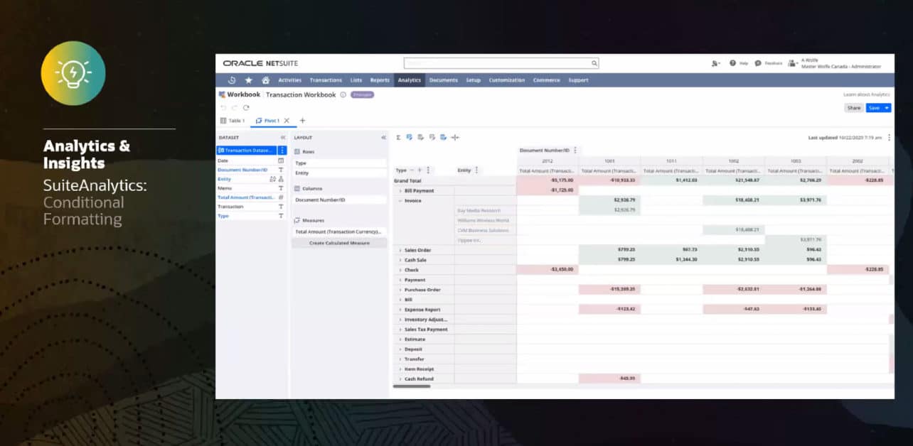 NetSuite Analytics