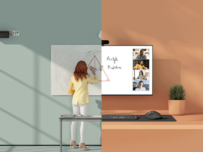 Logitech introduceert whiteboard camera Scribe