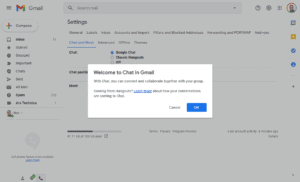 Gmail interface nu toegang tot hele Google Workspace